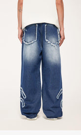 Ripped Denim Jeans